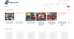 Desktop Screenshot of dirgaga.com